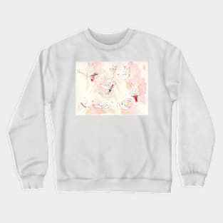 Retro Animation Poses Crewneck Sweatshirt